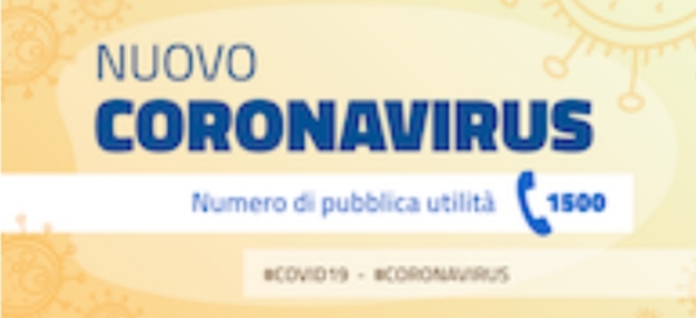 Emergenza nuovo CORONAVIRUS